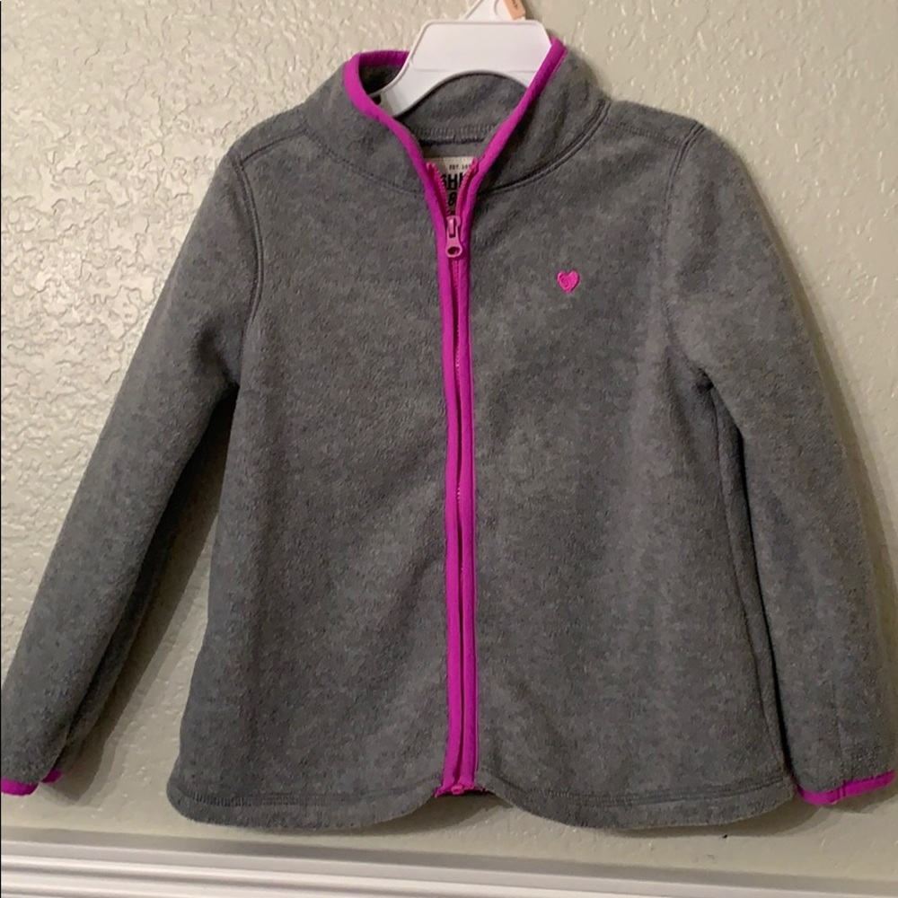 Fleece grey sweater